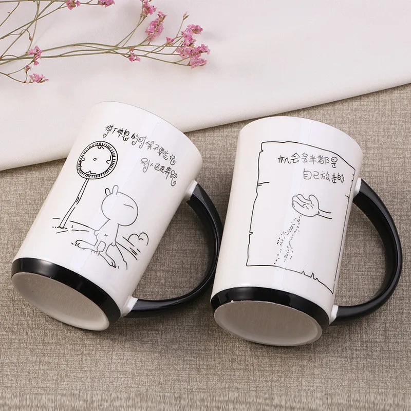 Пара кофейных кружек и чашек керамическая термостойкая боросиликатная