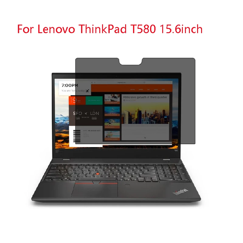 Для lenovo ThinkPad T580 15,6 дюймов экран ноутбука Защитное стекло для сохранения личной информации конфиденциальности Анти-Blu-ray эффективная защита