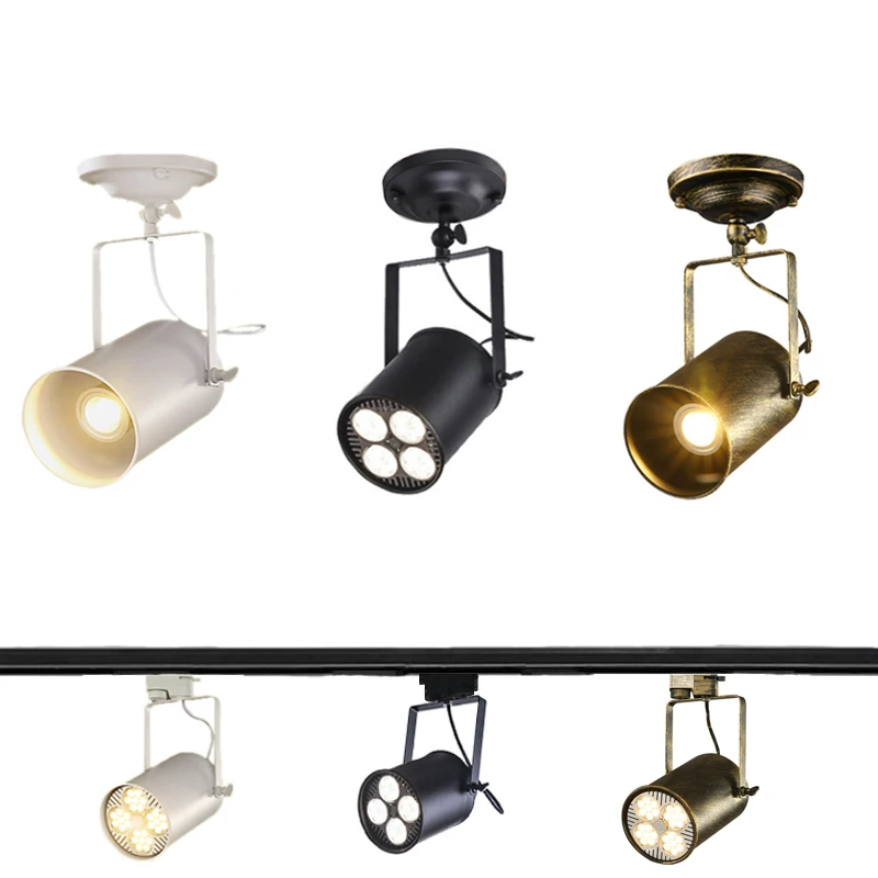 Goede Amerikaanse industri euml;le retro loft plafondlamp creatieve studie cafe restaurant pub doek winkel winkel bar woonkamer plafond verlichting