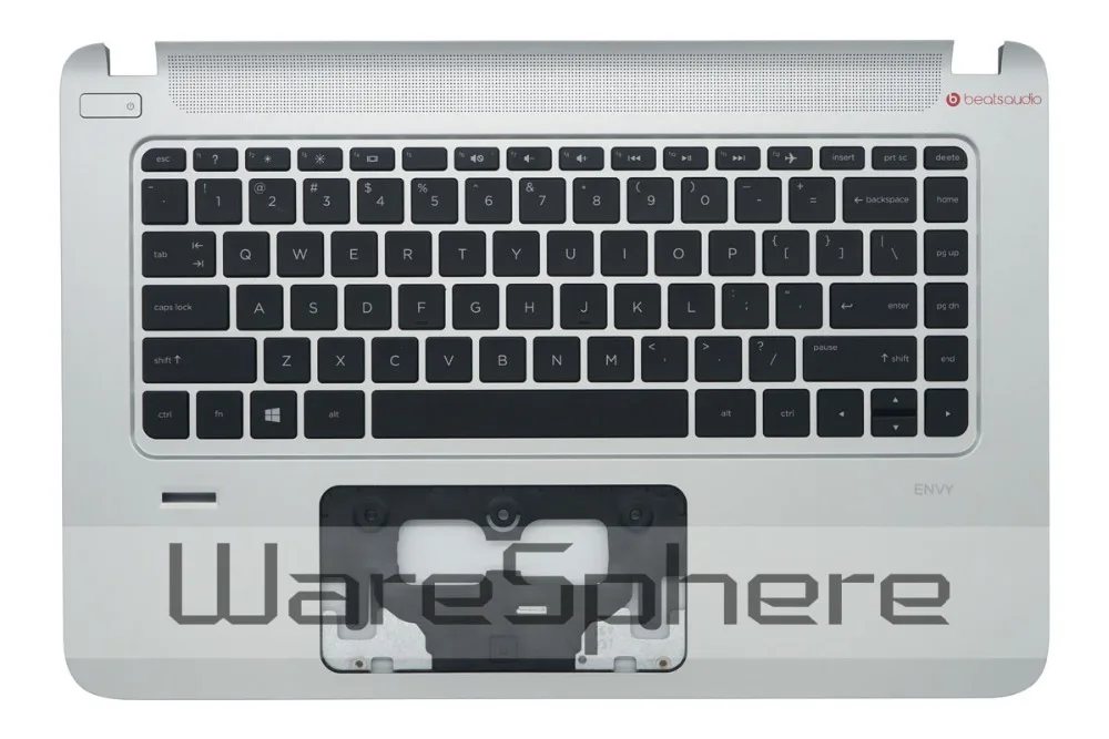New Original Top Cover Upper Case With Keyboard US for HP ENVY 14 u