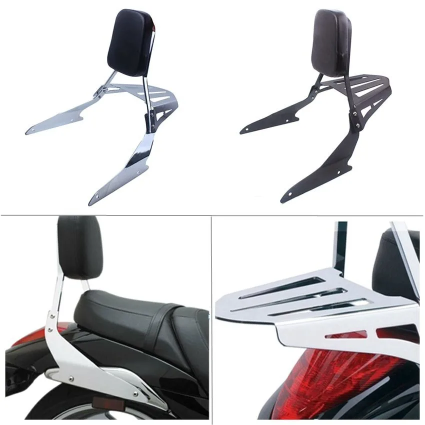 

For Suzuki Boulevard M109R 2006 2007 2008 2009 2010 2011 2012 2013 2014 2015 Rear Backrest Luggage Rack