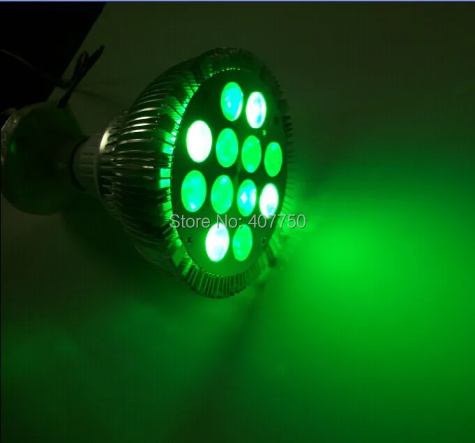 Радиочастотный беспроводной или контроллер dmx 24 V 4 провода rgb12X1W Par38 Светодиодный точечный светильник потолочный свет, используемый для повышения производительности залах и театры