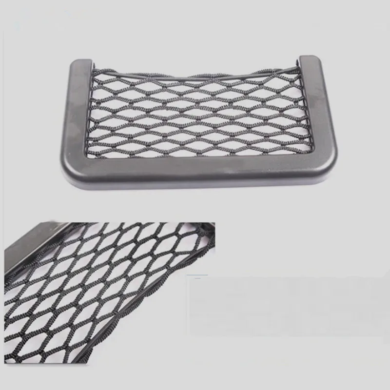 

Universal car seat side back storage net bag FOR audi tt nissan juke toyota avensis peugeot 5008 renault clio 4 mini cooper r56