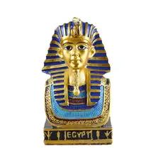 Древний Египетский Король тут Статуэтка Статуя домашнего искусства Декор ручная резьба скульптура ремесленники