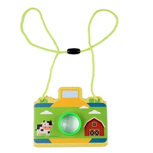 1] Cartoon Camera Kaleidoscope 0.02 Multi-prism Variety Bee Eye Effect Toy Children's Day Gift Fancy Educational  Cartoon Camera