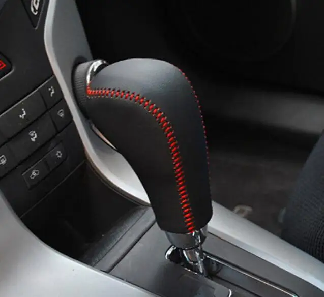 for Chevrolet Cruze 2009 2014 Genuine Leather Gear Shift Knob Cover