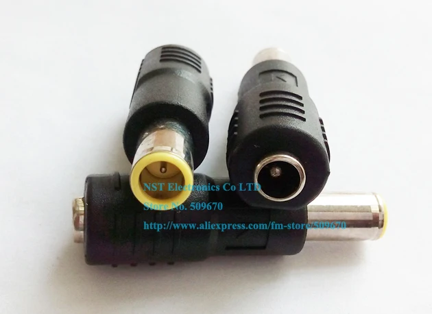 

DC Power 7.9x5.5MM Male to DC 5.5x2.1MM Female Power Plug Tip For Laptop Jack Connector Adapter/Free shipping/20PCS