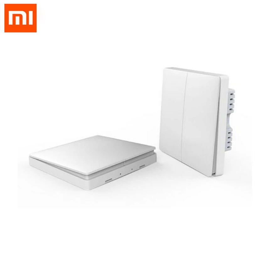 New Xiaomi Aqara Smart Light Control ZiGBee Wireless Key and Wall Switch Via Smarphone APP Remote smart home kit
