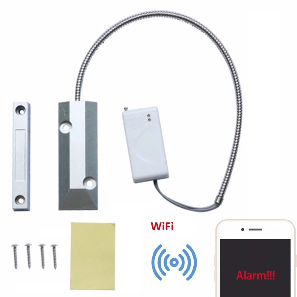 

Mini Wireless Infrared Detector Indoor Metal PIR Detector 304 Home Business store Security Burglar Alarm Set For Rolling Gate