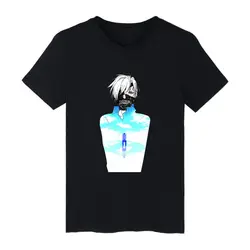 LUCKYFRIDAYF мода аниме Токио вурдалак забавная футболка s принт спортивная мужская женская футболка повседневные топы футболка с коротким