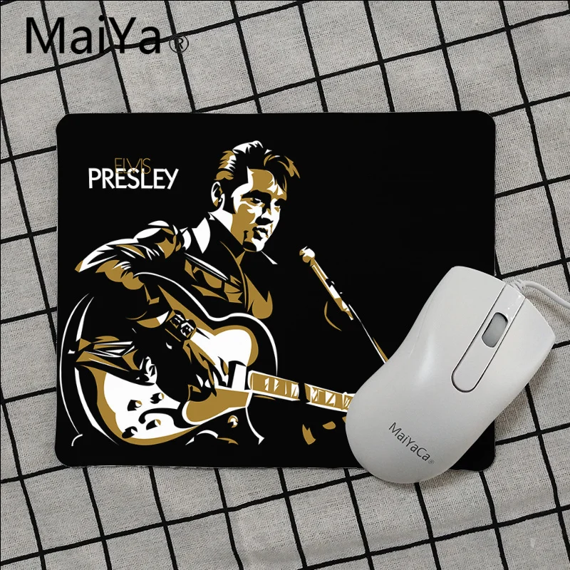 Maiya высокое качество Elvis Presley противоскользящие прочные силиконовые компьютерные коврики Лидер продаж подставка под руку мышь
