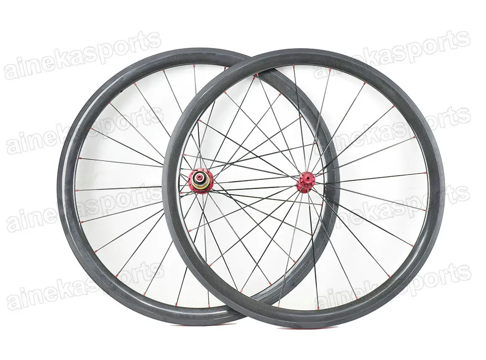 Best 700C 38mm Carbon Wheels with 20.5mm/23mm/25mm wide Clincher Tubular Tubeless carbon wheels Bitex R13/ Powerway R13 bicycle hub 3