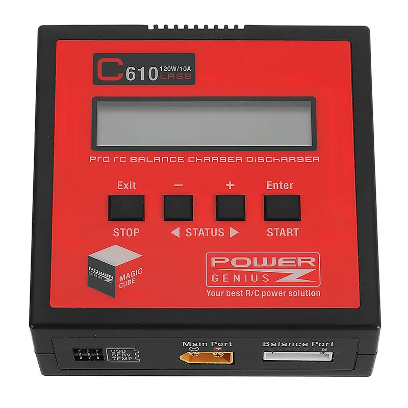 Лидер продаж для PG C610 120 W 10A Lipo Батарея баланс Зарядное устройство Поддержка 4,35-4,40 V LiHV для Перезаряжаемые радиоуправляемая модель зарядки Запчасти