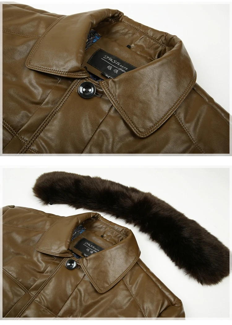 LONMMY 6XL 7XL 8XL Long leather trench coat men jackets Casual PU Suede Fur collar leather jacket men windbreaker 2018 Winter