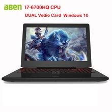 freeshipBBen 15.6″ Laptop Gaming Computer Win10 Intel Skylake i7-6700HQ NVIDIA GTX-960M DDR4 Memory M.2 SSD+HDD Backlit Keyboard