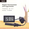 Digital Mini LCD Thermometer C Hygrometer Fridge Freezer Temperature Humidity Meter White Egg Incubator Cable Length ► Photo 1/6