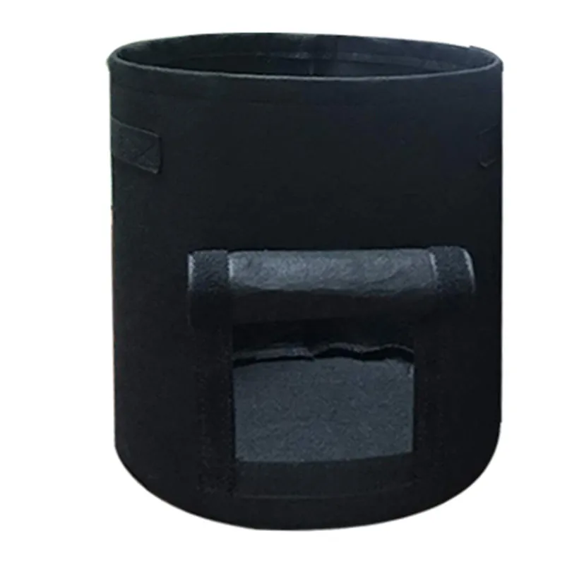 1PC Plant Grow Bags Nonwoven Cloth Pot Gardening Bag Vegetable Potato Planter Bag Garden Storage 30x30x35cm 35MR214