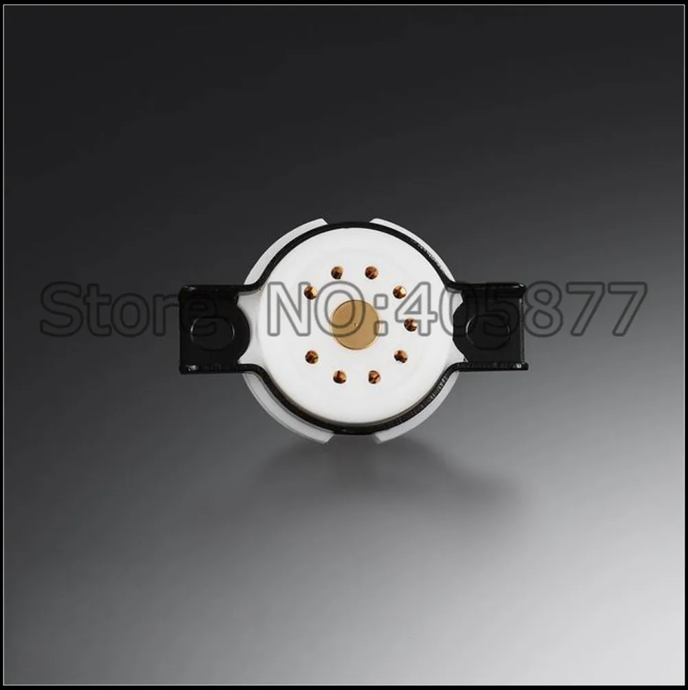 Hi End 2 шт. 9 контактов P позолоченная трубка для 12AU7 ECC83 12AX7 12AT7 5814|socket tube|socket pinsocket p |