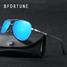 BFORTUNE Piloto gafas de Sol Polarizadas de La Vendimia de Los Hombres Marca Diseñador Shades Retro Gafas de Sol Clásicas Gafas de Sol Gafas Masculino
