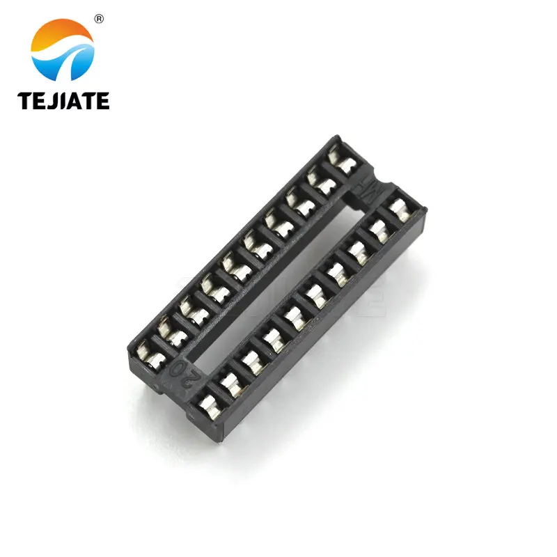 10 шт. IC розетки DIP6 DIP8 DIP14 DIP16 DIP18 DIP20 DIP28 DIP40 шпильки DIP разъем 6 8 14 16 18 20 24 28 40