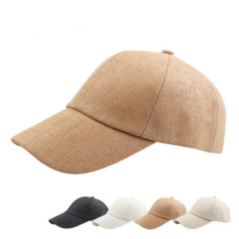 womens straw baseball cap