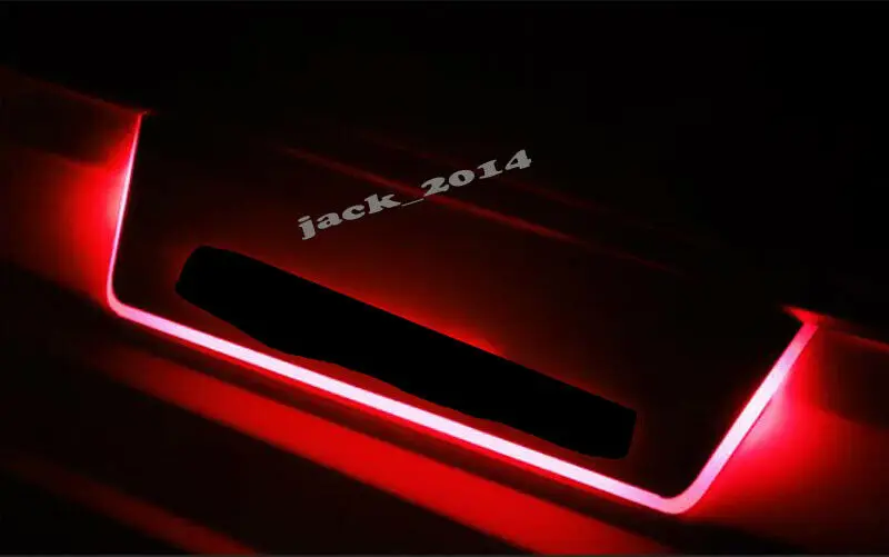 LED Door Sill Scuff Plate Guard Door Entry Pad for Honda Civic 10th