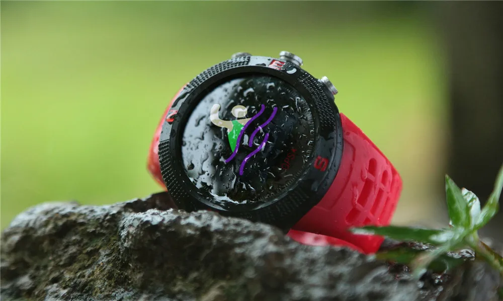 F18 Смарт-часы спортивные BT4.2 IP68 Водонепроницаемый напоминание о звонке шагомер, отслеживание сна gps Смарт-часы для Android IOS