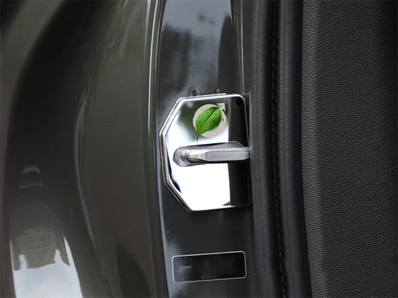 Автомобильные аксессуары Нержавеющая сталь Дверные замки Защитная крышка авто-Стайлинг 4 шт./компл. для Volvo XC40 XC60 XC90