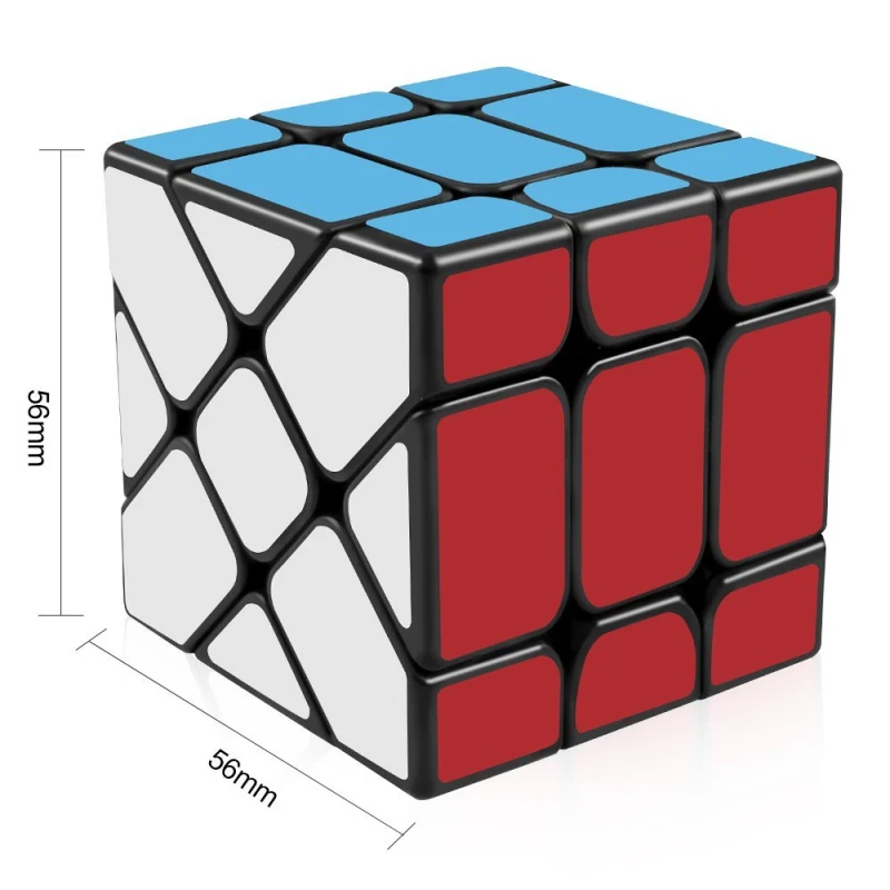 2019 Новый Скорость 3x3x3 Фишер куб Магический кубик Скорость головоломки обучения Развивающие игрушки для Для детей подарок (S0