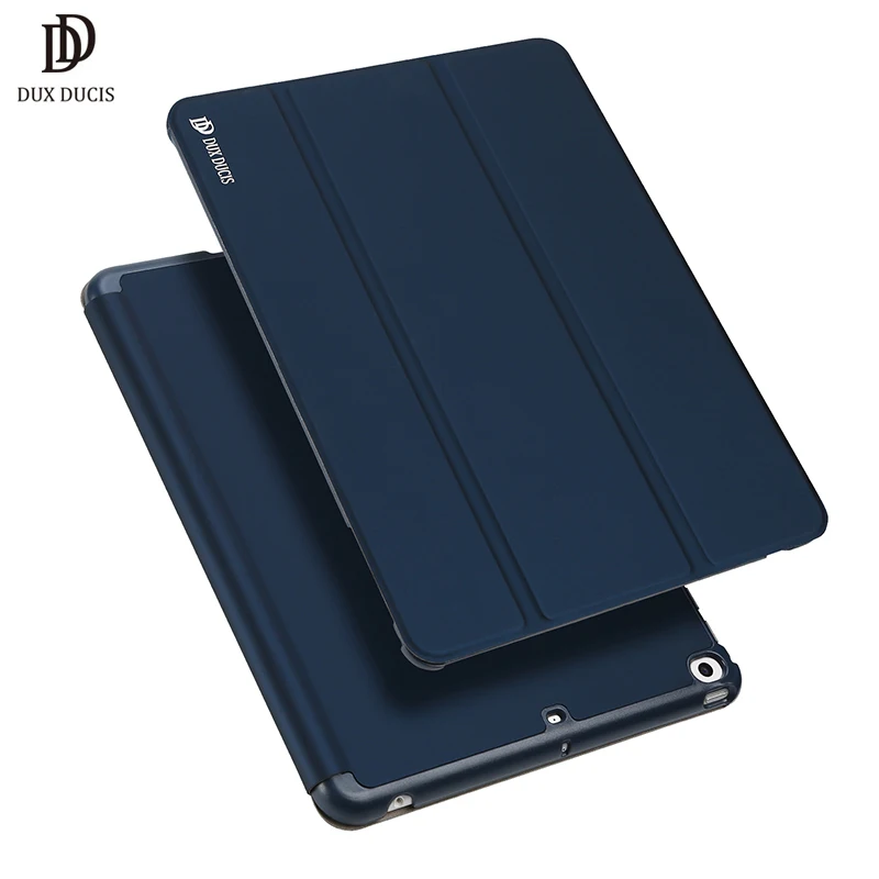 

DUX DUCIS Luxury PU Leather Case for iPad 9.7 2018 Folio Smart Hard PC Pencil Holder Flip Cover for iPad 2018 2017 9.7 inch New