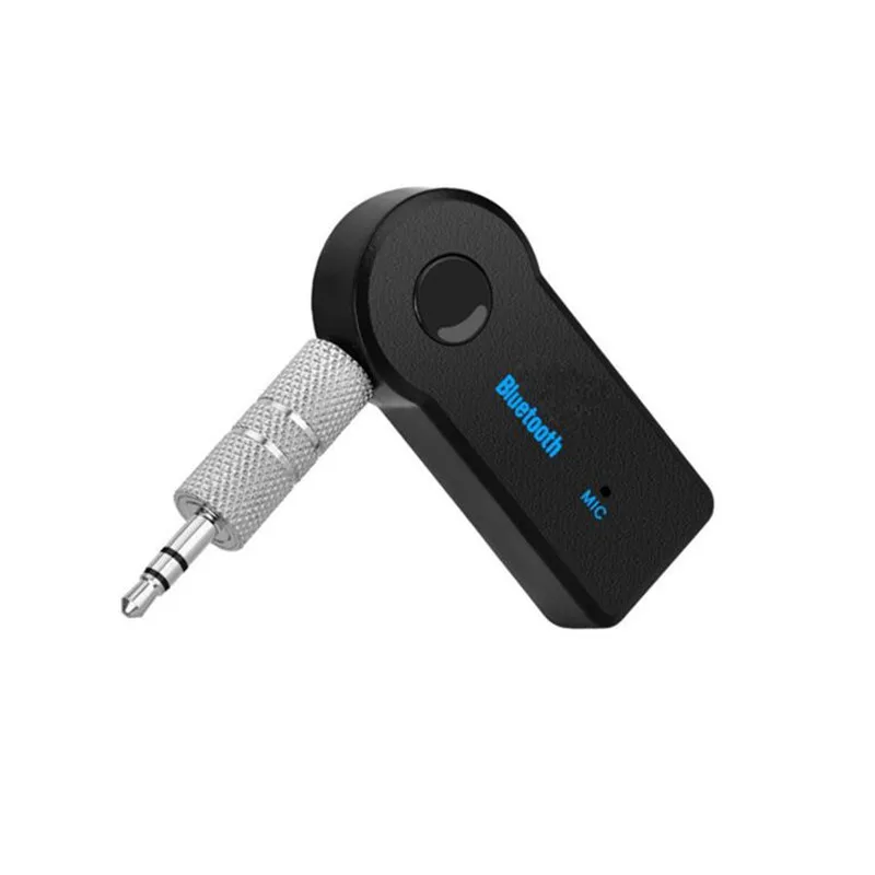 Handfree Автомобильный Bluetooth Music Receiver Универсальный 3,5 мм Car Kit Беспроводной громкой связи Динамик Наушники Адаптер для телефона MP3