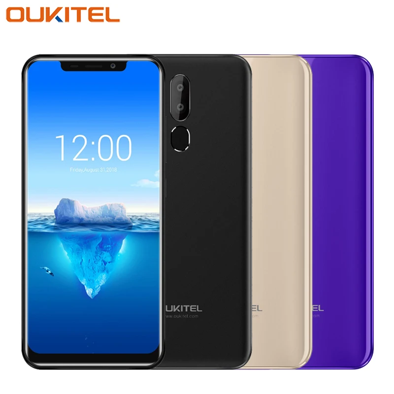 Оригинальный мобильный телефон OUKITEL C12 Pro 19:9 u образный дизайн 6 18 дюймов 2 Гб ОЗУ 16