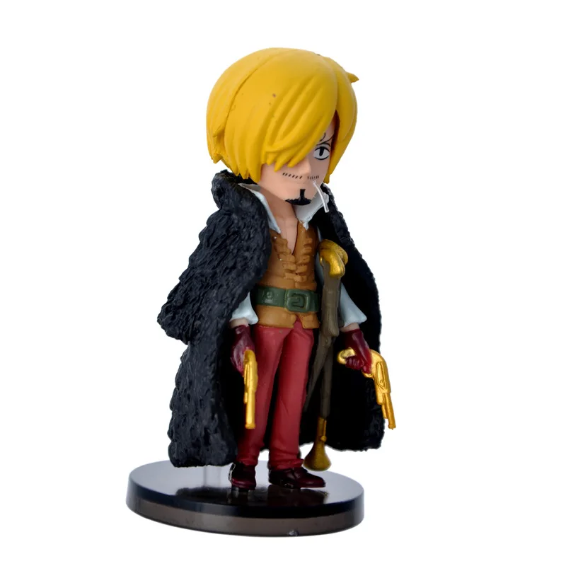 9pcs 6pcs 7pcs ONE PIECE Action Figures Luffy Nami Chopper Brook Golden Lion PVC Figure Collection Dolls Toy for Children (3)