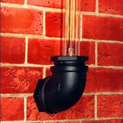 

Industrial Vintage Wall Lamp Light For Home Retro Loft Style, Edison Wall Sconce Fixtures Water Pipe Lamp