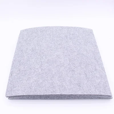 CMCYILING Flecking Gray Color 1mm Thickness Hard Felt Sheet Felt Diy Craft  Home Decoration Bundle For