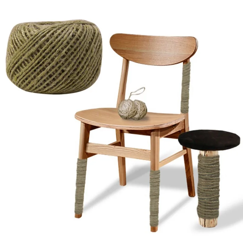 

DIY climbing frame can be tied Table legs Furniture protection Natural hemp rope catching toy scratch board For Pet Cat