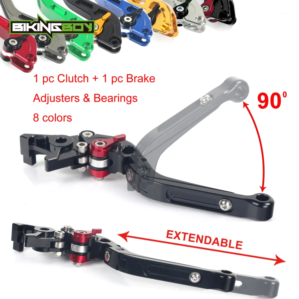 CNC allungabile pieghevole moto regolazione del freno leve frizione per Honda Vfr 750/ 1991/ 1992/ 1993/ 1994/ 1995/ 1996/ 1997