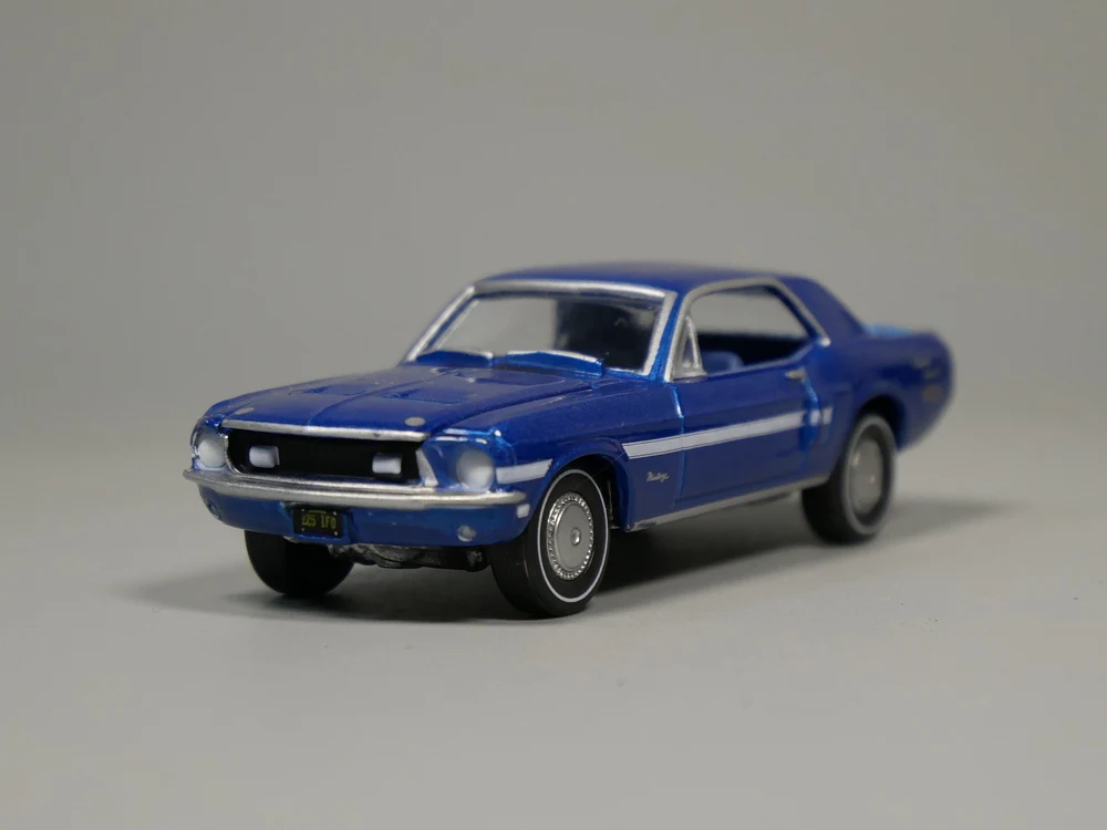1968 '68 FORD MUSTANG GT GL MUSCLE SERIES 19 GREENLIGHT DIECAST 2017 