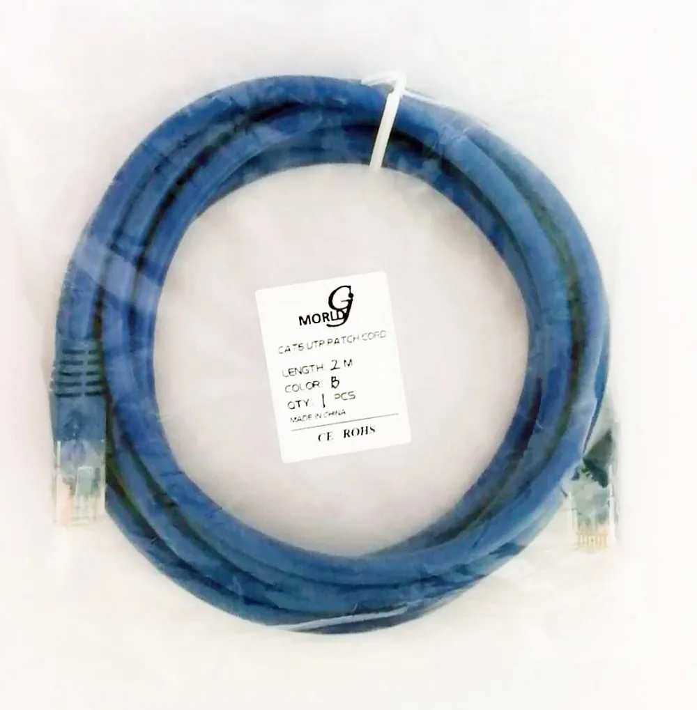 0.5 м Высокое Скорость CAT5E UTP синий круглый кабель 1.6FT Ethernet кабели 50 см сети Провода