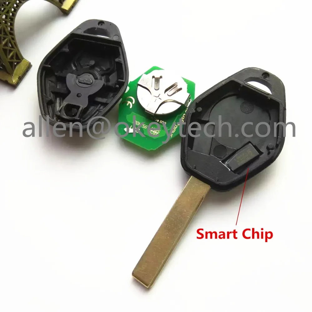 high-quality-3-Button-Diamond-Remote-Key