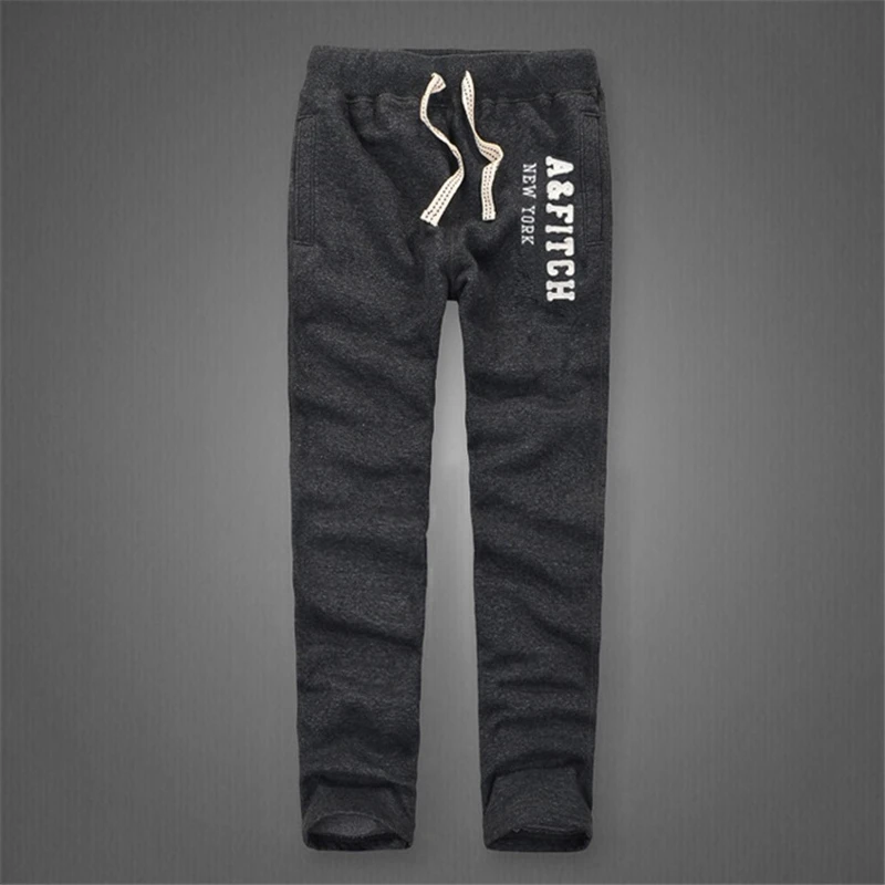 Winter Pants Men Thick Cotton Sweatpants Full Length Trousers soft and breathable joggers size S to 3XL