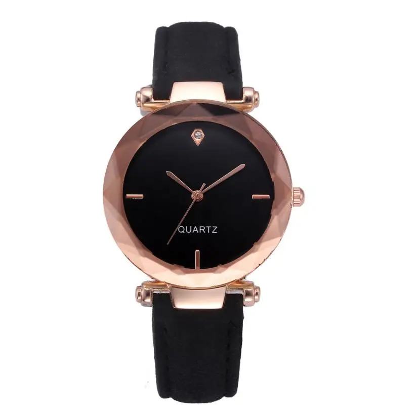 

2018 New Arrival Fashion Quartz Watches Women Fashion Women Leather Casual Watch Luxury Analog Quartz Crystal Wristwatch Hot D#