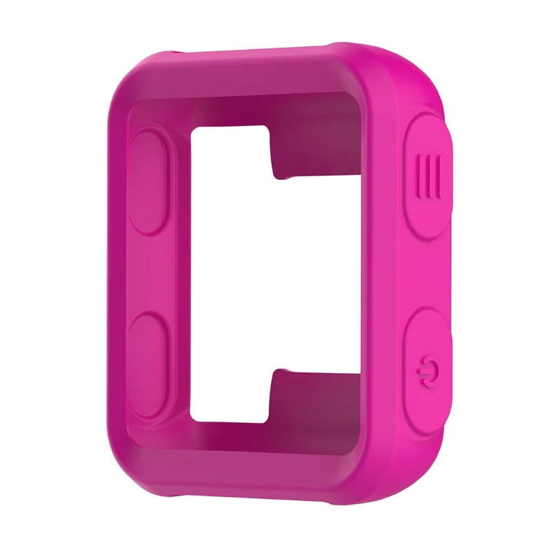 OOTDTY силиконовый кожаный чехол для Garmin Forerunner 35 Approach S20 спортивные часы - Цвет: Hot pink