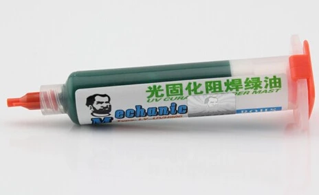 

PCB UV photo sensitive inks, Green PCB UV curable solder resist ink,solder mask UV ink