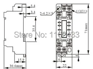 PYF08A-E drawing