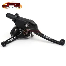 Aleación ASV F3 Series SEGUNDO Embrague Plegable del Freno de Palanca de La Mayoría de La Motocicleta ATV Dirt Bike Pit Modificar partes de Piezas de Repuesto