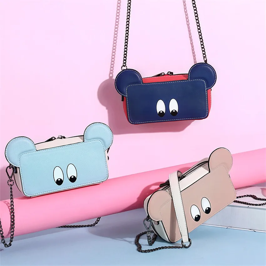 Мышь лоскут плетеные сумки мессенджеры женская сумка тоут PU Bao Neverful для макияжа