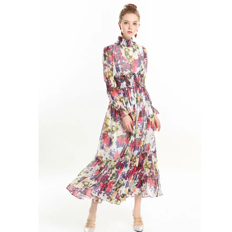 Boutique silk maxi sheath dresses with sleeves for women egypt key