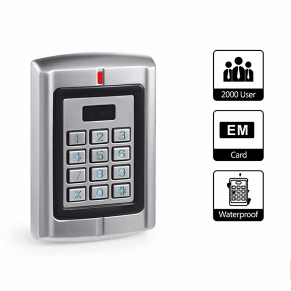 LPSECURITY водонепроницаемый Автономный RFID циферблат карта дверной контроллер доступа считыватель ID вход/выход высокопроизводительный