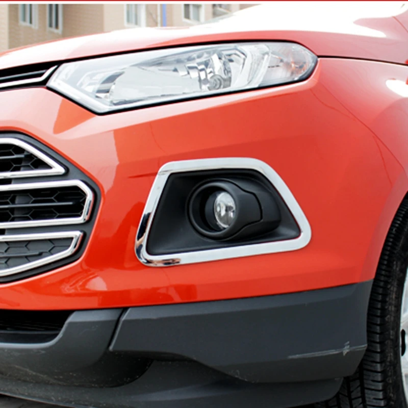 Стайлинг автомобиля для Ford Ecosport 2013 2014 2015 2016 ABS Хромированная передняя фара